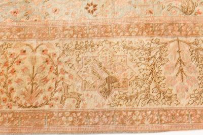 Authentic Persian Tabriz Handmade Wool Rug