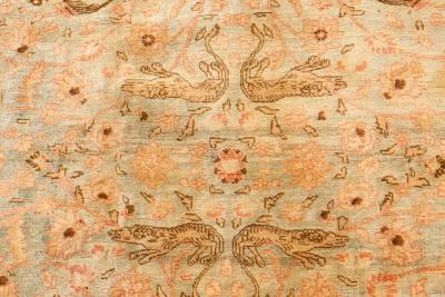 Authentic Persian Tabriz Handmade Wool Rug