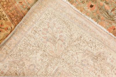 Authentic Persian Tabriz Handmade Wool Rug