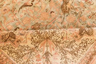 Authentic Persian Tabriz Handmade Wool Rug