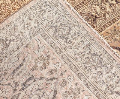 Authentic Persian Tabriz Handmade Wool Rug