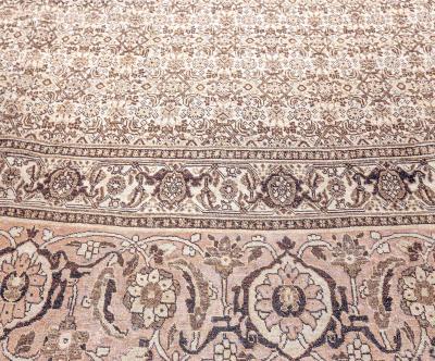 Authentic Persian Tabriz Handmade Wool Rug