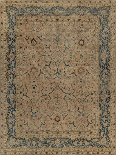 Authentic Persian Tabriz Handmade Wool Rug