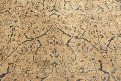 Authentic Persian Tabriz Handmade Wool Rug