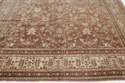Authentic Persian Tabriz Handwoven Wool Rug