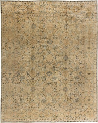 Authentic Persian Tabriz Vintage Handmade Carpet