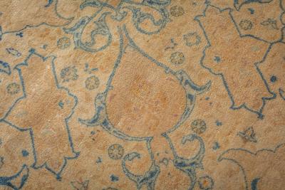 Authentic Persian Tabriz Vintage Handmade Carpet