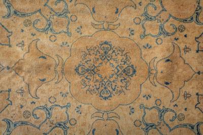 Authentic Persian Tabriz Vintage Handmade Carpet