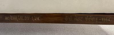 Authentic Pierre Jeanneret Upholstered Bridge Sofa Mid Century Modern Markings