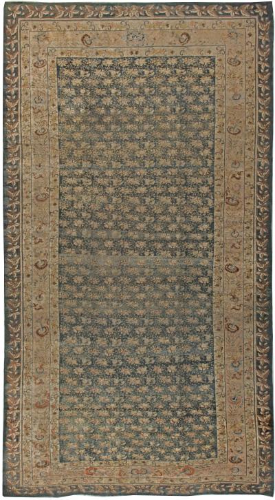 Authentic Turkish Hereke Botanic Handmade Wool Carpet
