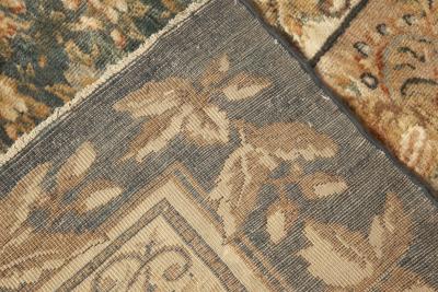 Authentic Turkish Hereke Botanic Handmade Wool Carpet