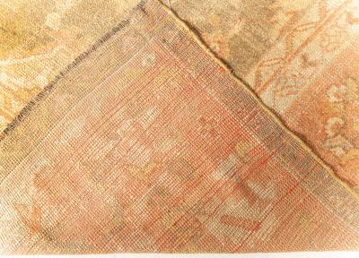 Authentic Turkish Oushak Handmade Wool Carpet