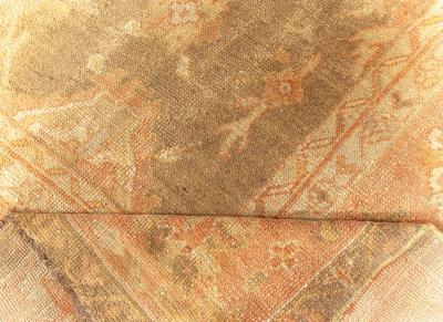 Authentic Turkish Oushak Handmade Wool Carpet