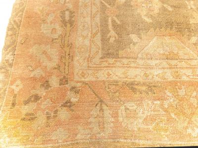 Authentic Turkish Oushak Handmade Wool Carpet
