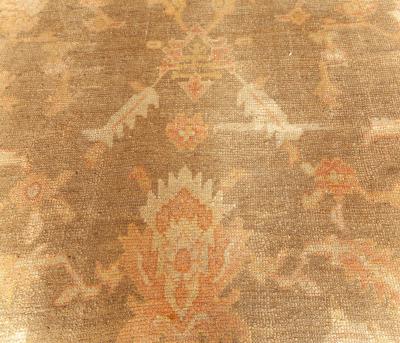 Authentic Turkish Oushak Handmade Wool Carpet