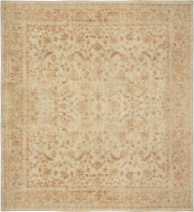 Authentic Turkish Oushak Handmade Wool Rug