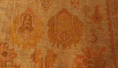 Authentic Turkish Oushak Handmade Wool Rug