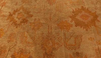 Authentic Turkish Oushak Handmade Wool Rug