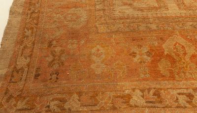 Authentic Turkish Oushak Handmade Wool Rug