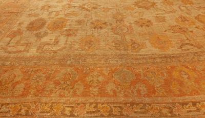 Authentic Turkish Oushak Handmade Wool Rug