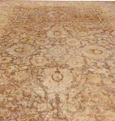 Authentic Turkish Sivas Beige Handmade Wool Rug