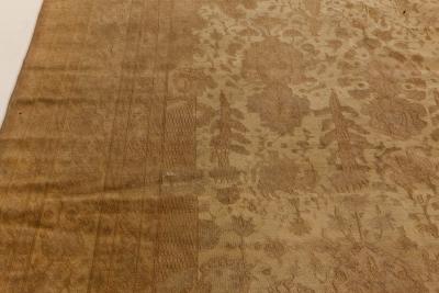 Authentic Turkish Sivas Beige Handmade Wool Rug