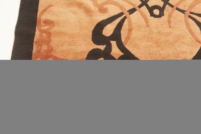 Authentic Vintage Chinese Art Deco Wool Rug