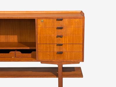 Axel B ck attr Monumental Sideboard Teak Rosewood Sweden 1950s