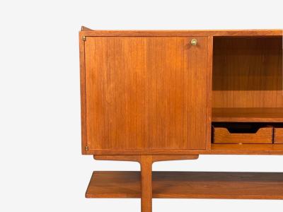 Axel B ck attr Monumental Sideboard Teak Rosewood Sweden 1950s