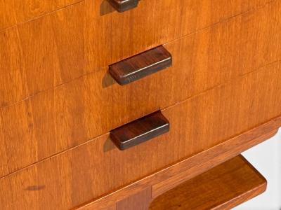 Axel B ck attr Monumental Sideboard Teak Rosewood Sweden 1950s