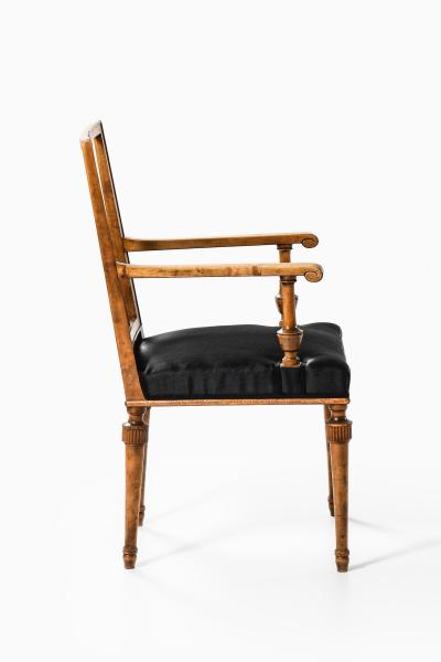 Axel Einar Hjorth Armchair in Birch and Horsehair Attributed to Axel Einar Hjorth 1930s