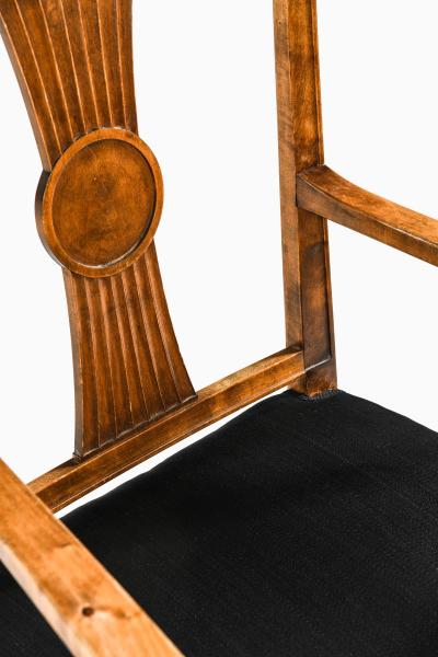 Axel Einar Hjorth Armchair in Birch and Horsehair Attributed to Axel Einar Hjorth 1930s
