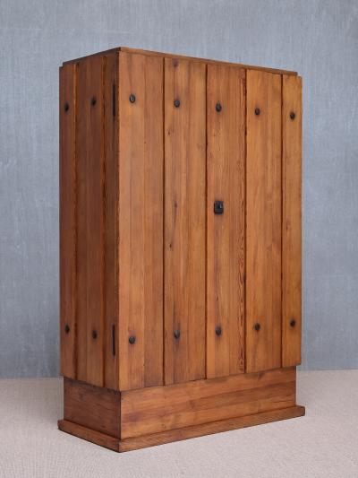 Axel Einar Hjorth Axel Einar Hjorth Lov Cabinet in Pine Nordiska Kompaniet Sweden 1930s