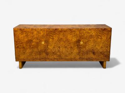 Axel Einar Hjorth Axel Einar Hjorth Nordiska Kompaniet Root Wood Rare Sideboard Sweden 1937