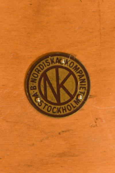 Axel Einar Hjorth Coffee Table Model Birka in Elm by Axel Einar Hjorth 1937