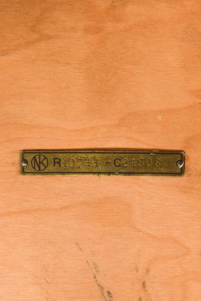 Axel Einar Hjorth Coffee Table Model Birka in Elm by Axel Einar Hjorth 1937