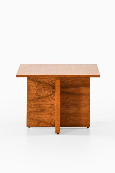 Axel Einar Hjorth Coffee Table Model Birka in Elm by Axel Einar Hjorth 1937