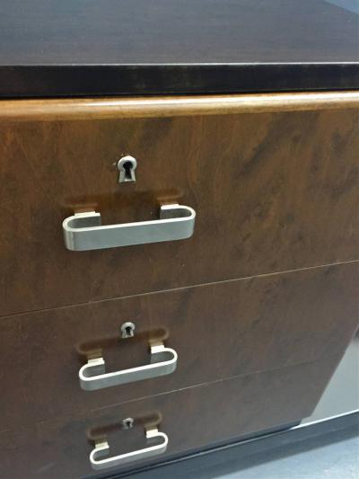 Axel Einar Hjorth Dressing Table with Mirror by Axel Einar Hjorth