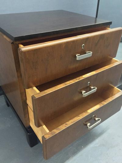 Axel Einar Hjorth Dressing Table with Mirror by Axel Einar Hjorth