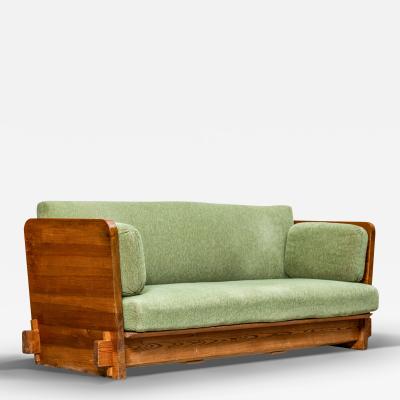 Axel Einar Hjorth LOV sofa in stained pine