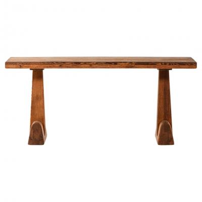 Axel Einar Hjorth Library Console Table in Acid Stained Pine by Axel Einar Hjorth 1932