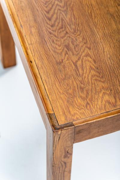 Axel Einar Hjorth Lovo armchair stained pine and iron rivets