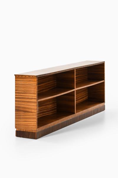 Axel Einar Hjorth Macassar and Zebrano Bookcase by Axel Einar Hjorth 1934