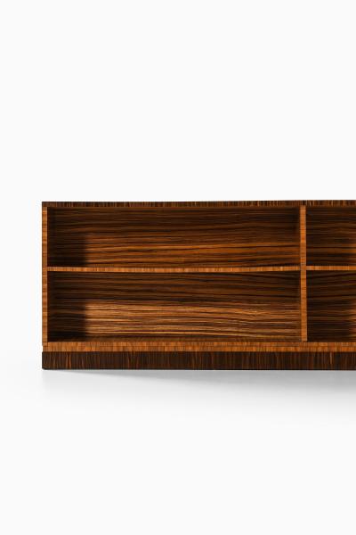Axel Einar Hjorth Macassar and Zebrano Bookcase by Axel Einar Hjorth 1934