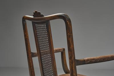 Axel Einar Hjorth Model Radio Armchair by Axel Einar Hjorth for Nordiska Kompaniet Sweden 1930s