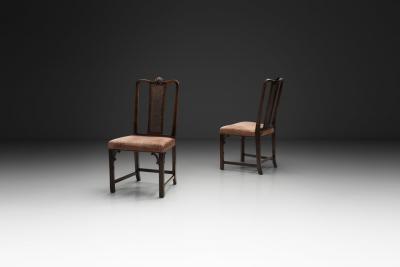 Axel Einar Hjorth Pair of Radio Chairs by Axel Einar Hjorth for Nordiska Kompaniet Sweden 1928