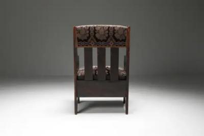 Axel Einar Hjorth Rustic Modernist Armchair Sweden 1920s