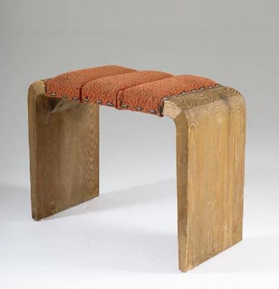 Axel Einar Hjorth Scandinavian Stool in Pine