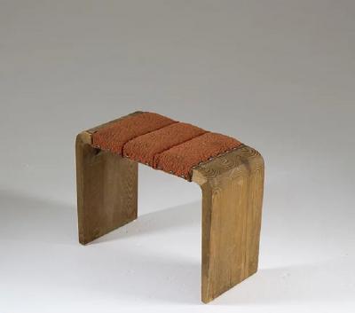 Axel Einar Hjorth Scandinavian Stool in Pine