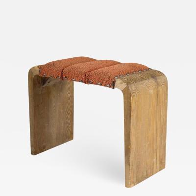Axel Einar Hjorth Scandinavian Stool in Pine